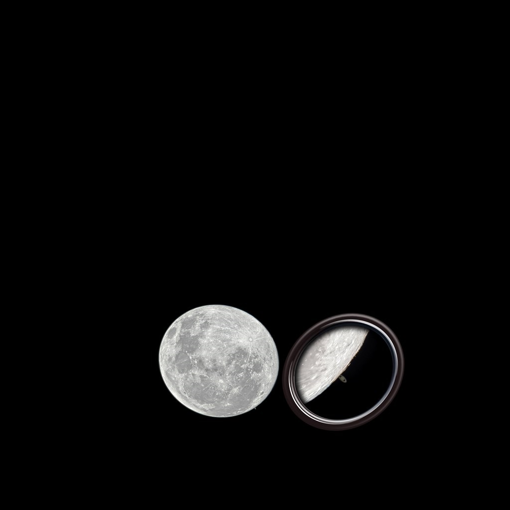 月による土星食