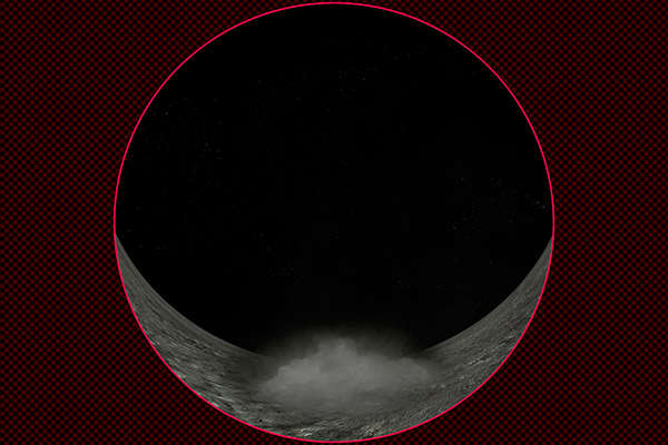 Crater(Surface of the moon)