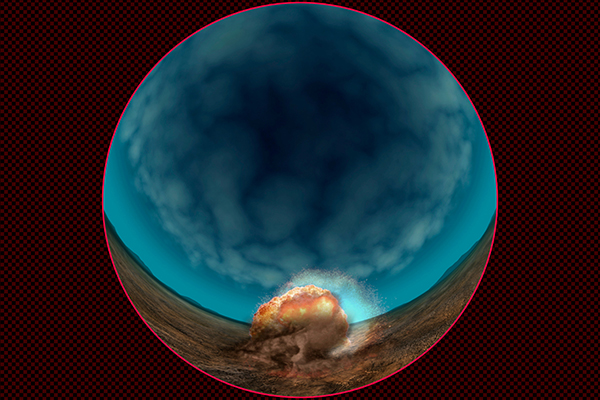 Crater(In the atmosphere)