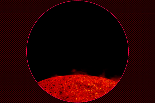 To pass through the sun