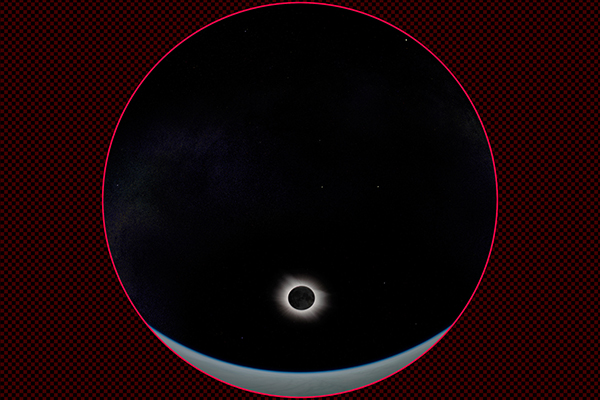 Cause of the eclipse type2