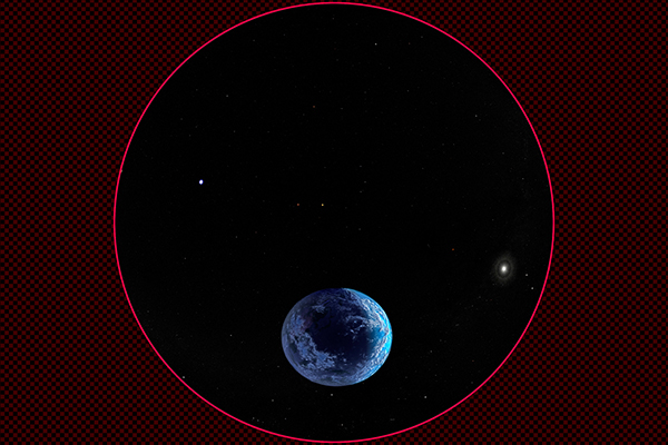 To the solar system from Earth