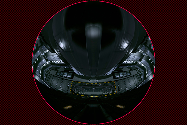 Take off from hangar