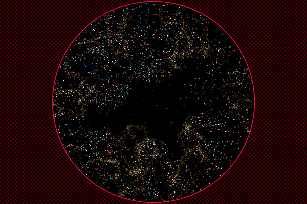 Sparkling starry sky is broken (short version)