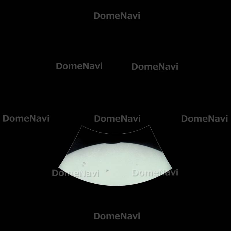 First Contact of Eclipse in Hawaii 1991