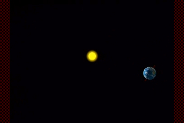 Orbital motion of the Earth