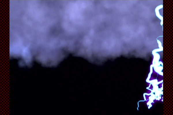 Thundercloud of primitive earth