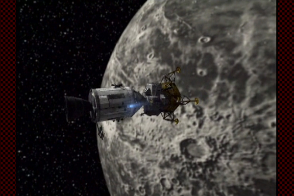 Journey to the moon in Apollo 11