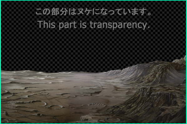 Surface of Miranda - Uranus with