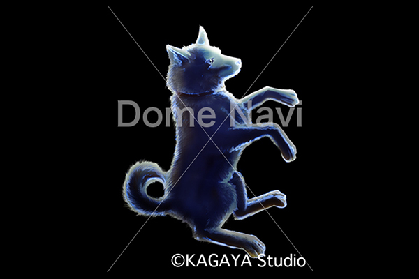 おおいぬ座KAGAYA星座絵