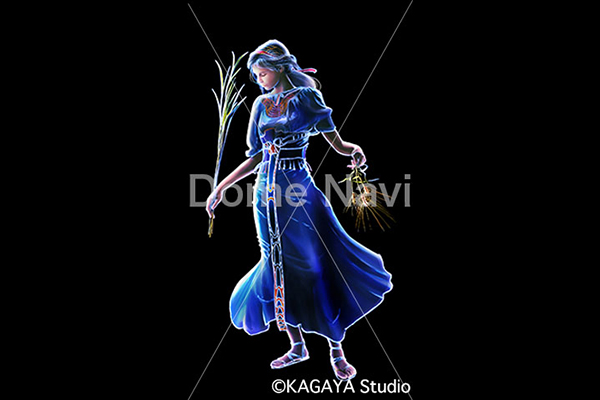 おとめ座KAGAYA星座絵