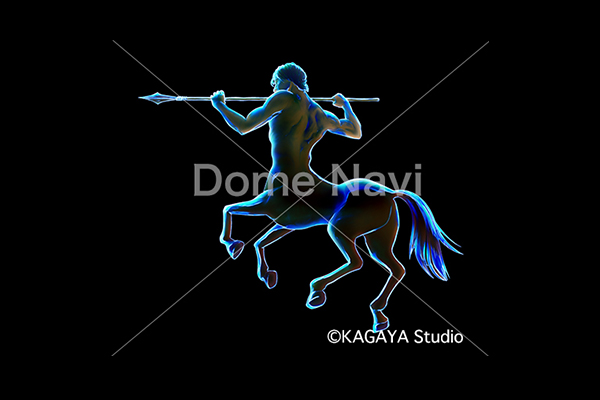 ケンタウルス座KAGAYA星座絵