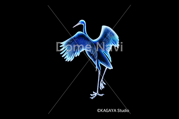 つる座KAGAYA星座絵