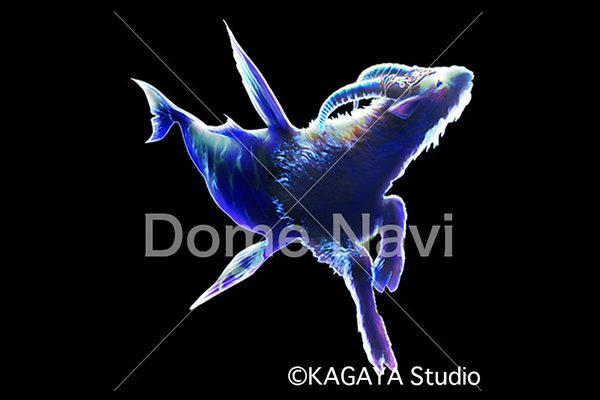 やぎ座KAGAYA星座絵