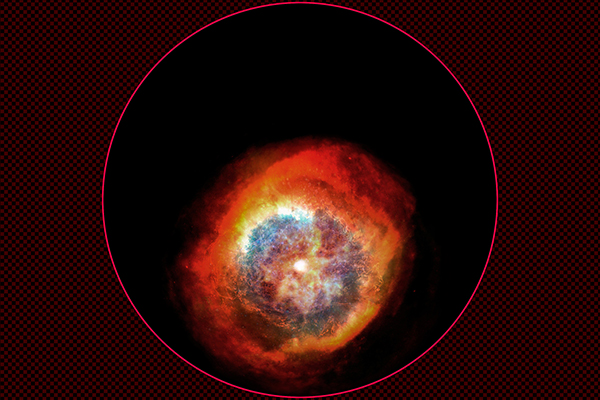 惑星状星雲の形成 type2