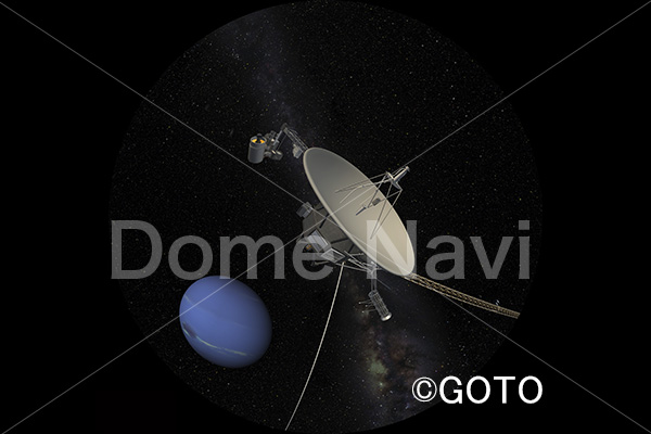 Voyager approaching Neptune