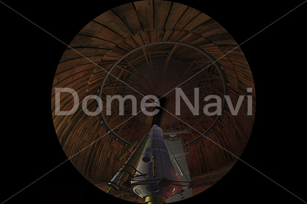 望遠鏡でのぞく火星