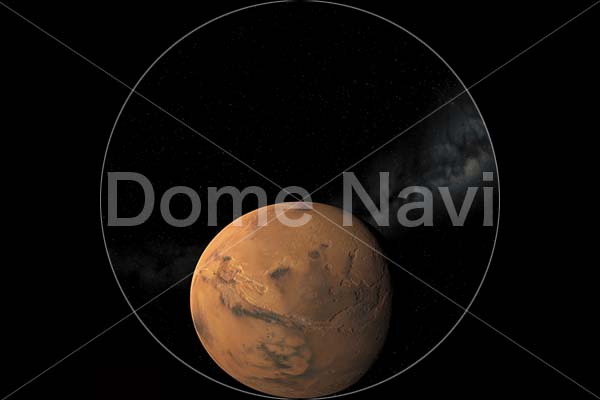 自転する火星_近