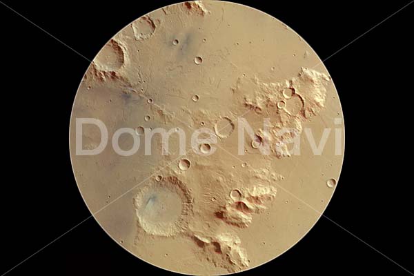 マーズエクスプレス表面立体画像