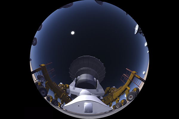 アルマ望遠鏡パラボラアンテナ搬送２