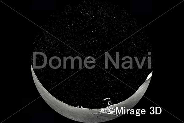 アポロ12号からの遠景