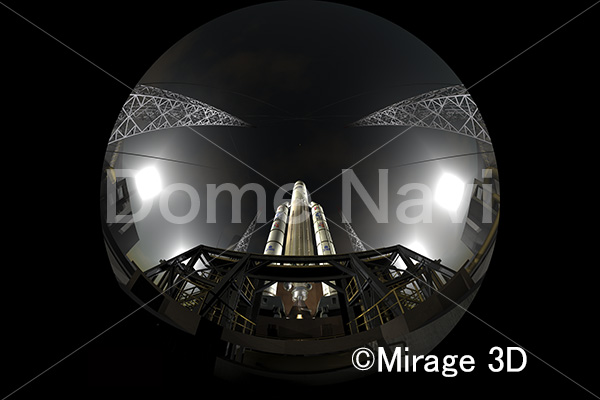 アリアン5打ち上げ