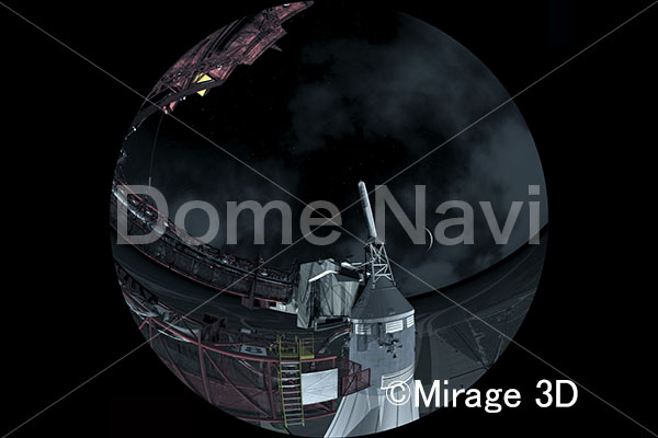 サターンⅤに乗り込む宇宙飛行士