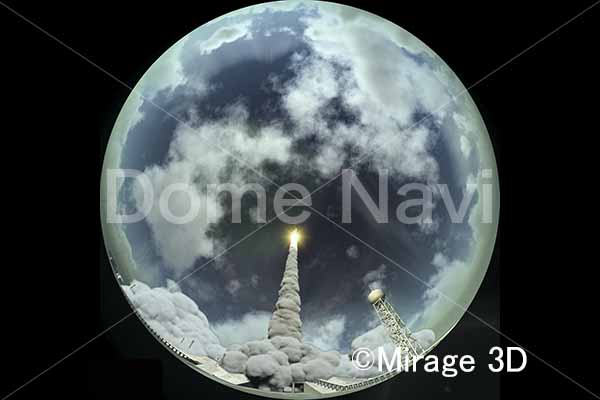 スペースシャトル打ち上げ(地上カメラ）