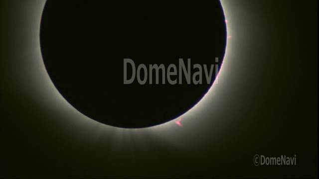 プロミネンス2008年内モンゴル皆既日食より