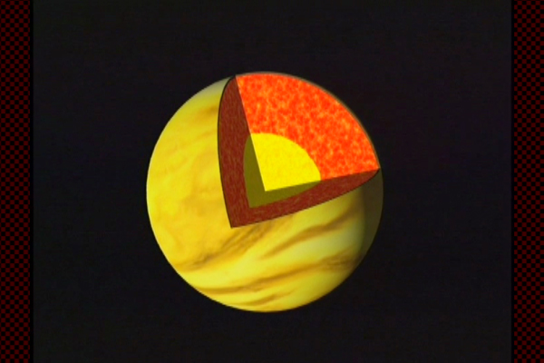 金星の内部構造