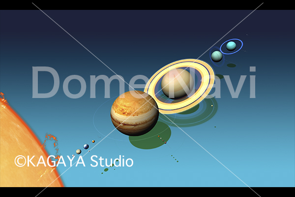 惑星の大きさ１