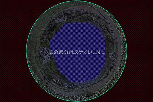 里山の春 -夜景