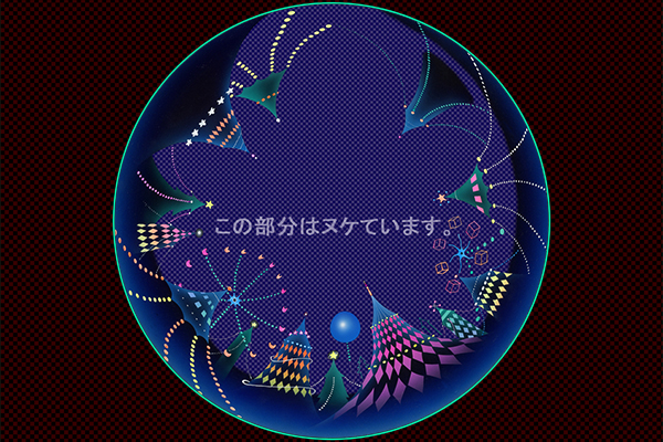 お祭りのテント群