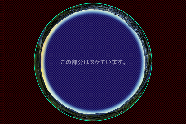 川のある街 -夕景