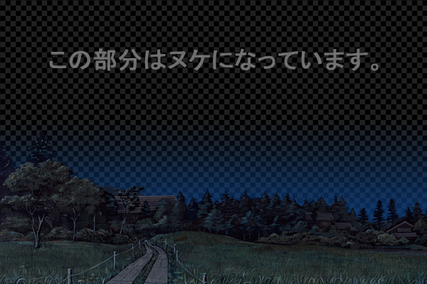 尾瀬沼の夏 -夜景