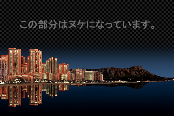 ワイキキビーチ -夜景